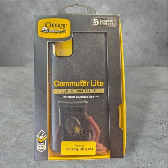 Otterbox Commuter Lite Case for‎ Samsung Galaxy A51 Black See Description T1 - Picture 1 of 3
